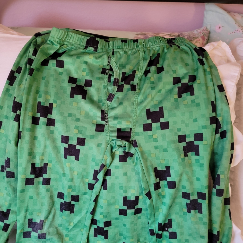 Cuddl Duds Minecraft Kids Pajamas - Picture 7 of 8